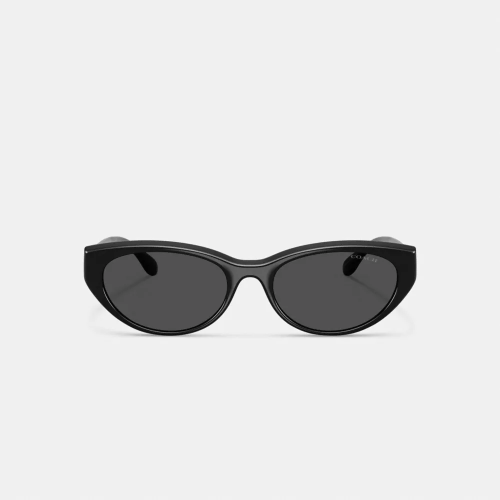 C Hardware Oval Cat Eye Sunglasses - Image 2