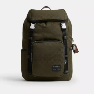 Logan BackpackIn Signature Nylon