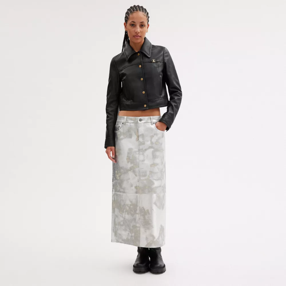 Heritage C Snap Front Shrunken Jacket - Image 3