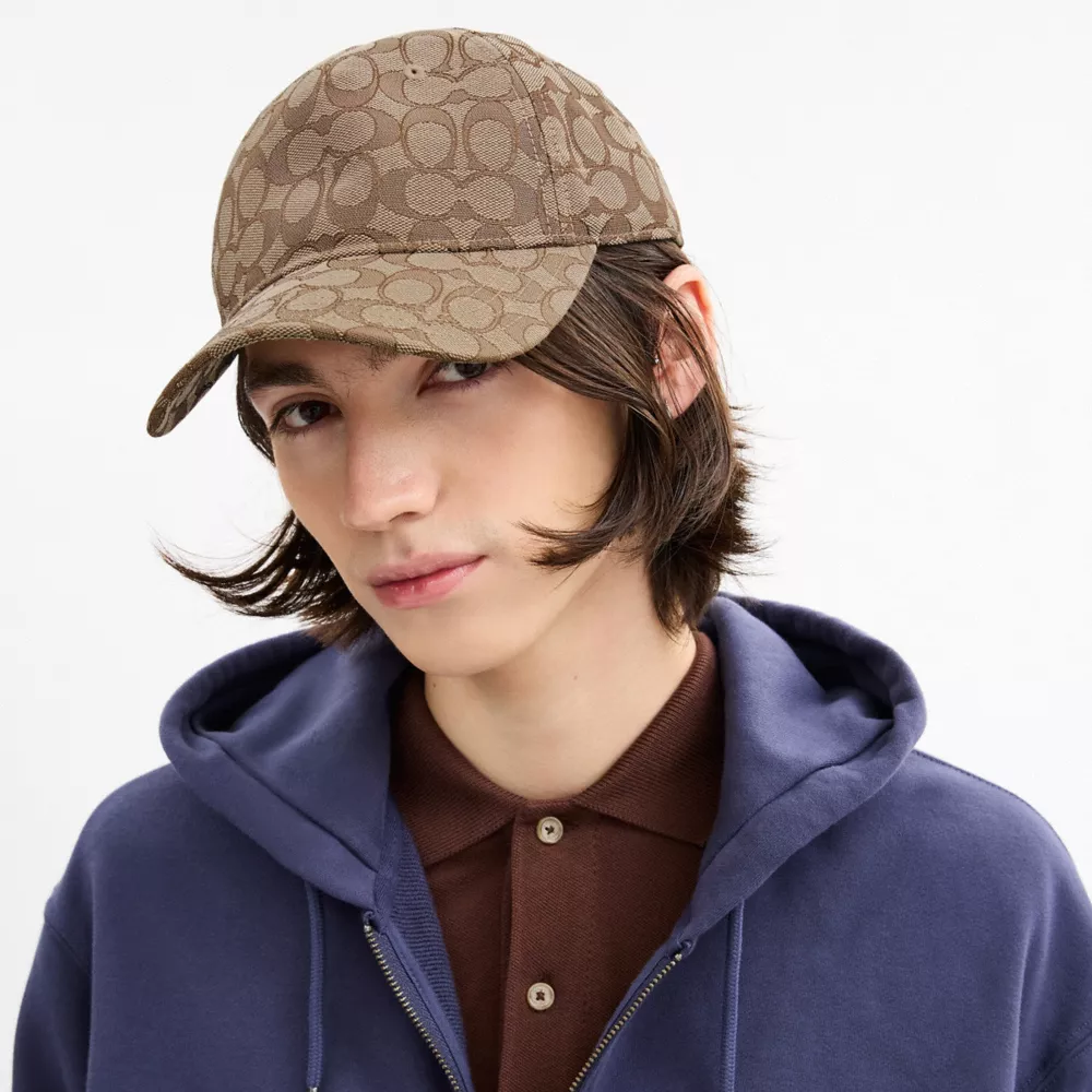 Signature Jacquard Baseball Hat - Image 3