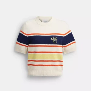Coach | Brain Dead Striped Knit Top