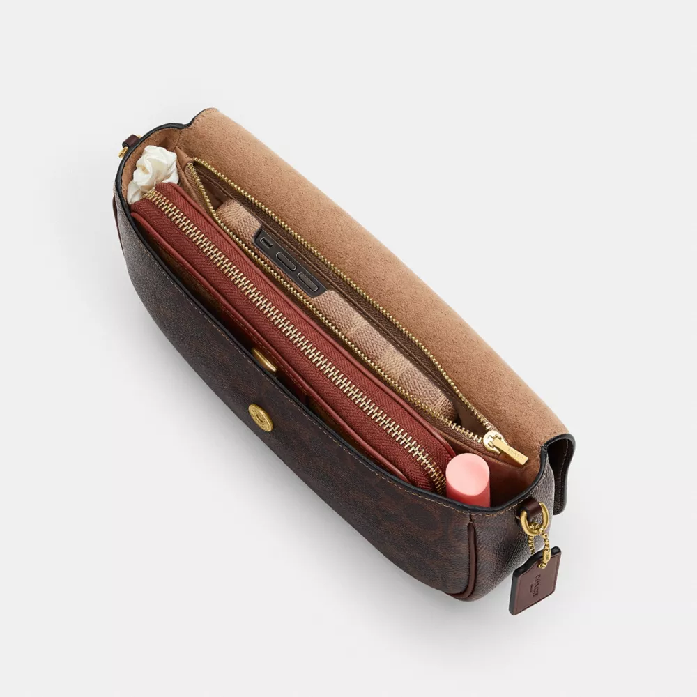 Brook Flap Chain BagIn Signature Canvas - Image 4