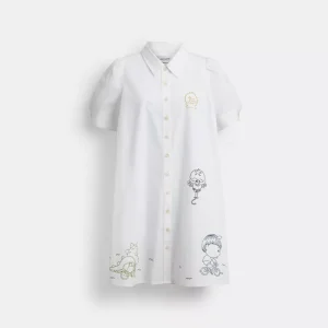 Coach | Brain Dead Embroidered Shirt Dress