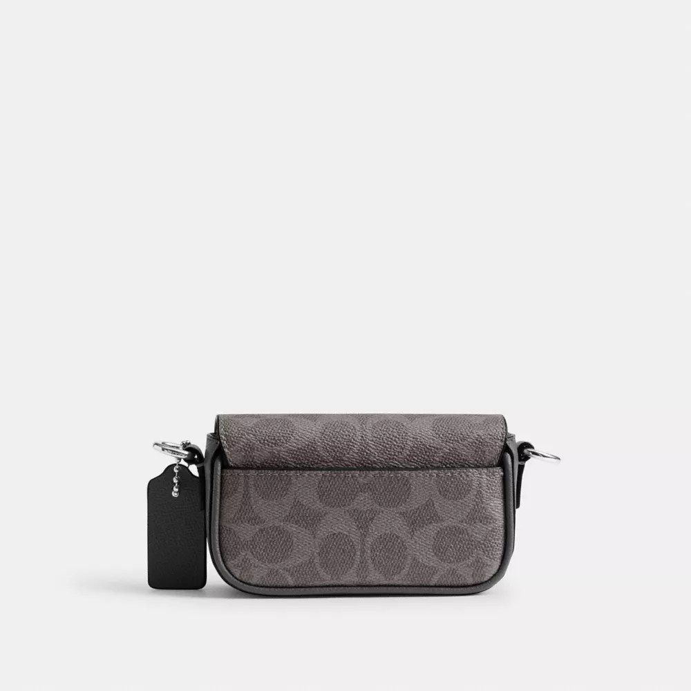 Flap Crossbody BagIn Signature Canvas - Image 3