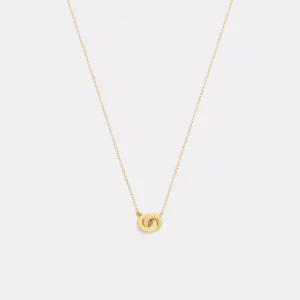 Interlock Pendant Necklace