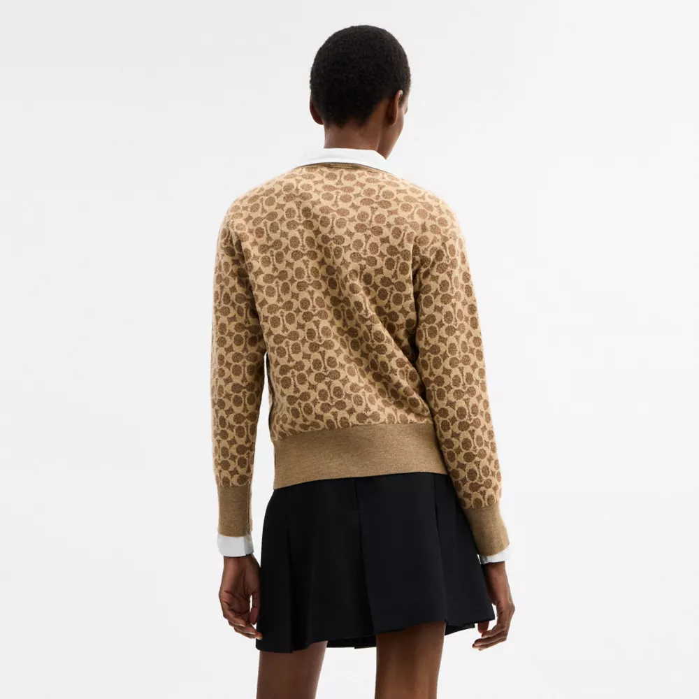 Signature Relaxed V-Neck Cardigan - Image 3