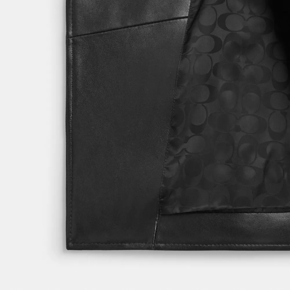 Belted Moto Jacket - Image 2
