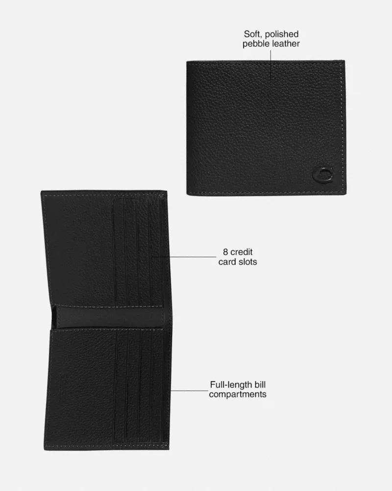 3-In-1 WalletWith Signature Canvas Interior - Image 4