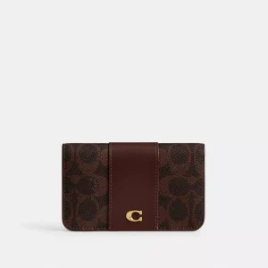 Essential Slim Card CaseIn Signature Canvas