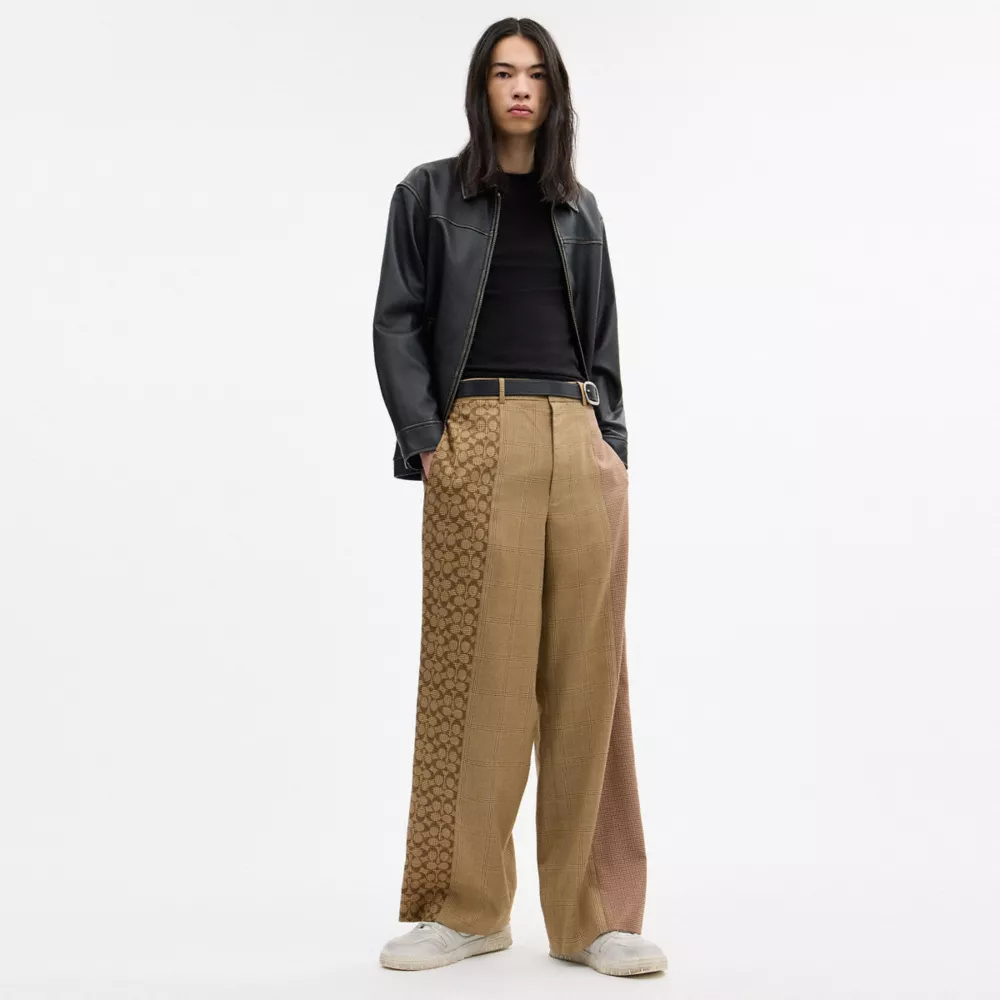 Mashup Yarn Dye Trousers - Image 2