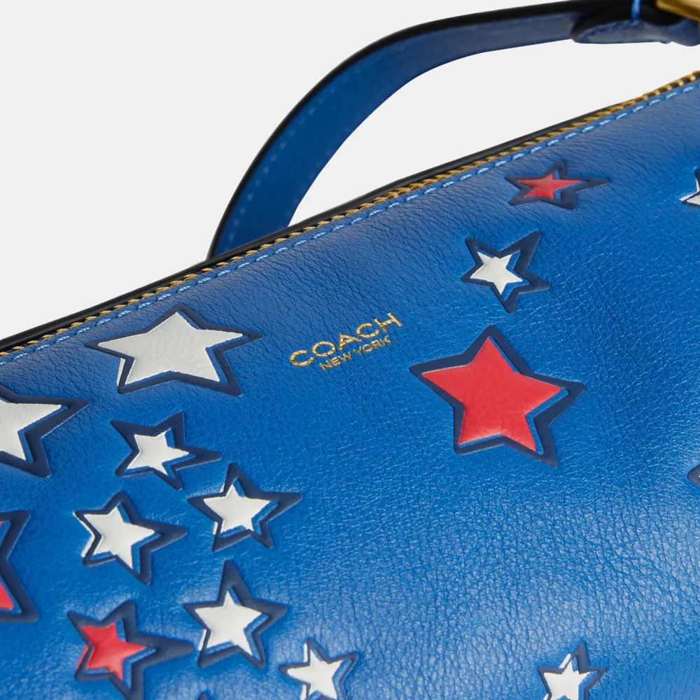 Barrel BagWith Americana Star Print - Image 9