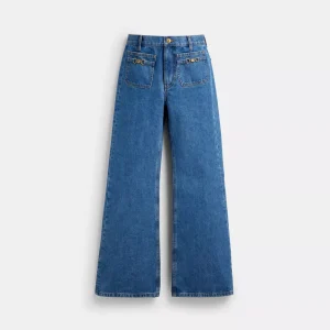 Sculpted C Denim PantsIn Organic Cotton
