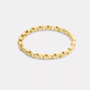 Signature Chain Hinged Bangle