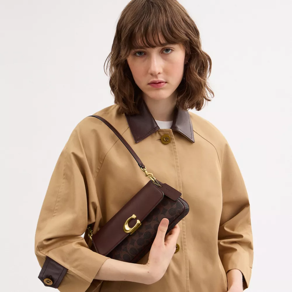 Jet Shoulder BagIn Signature Canvas - Image 9