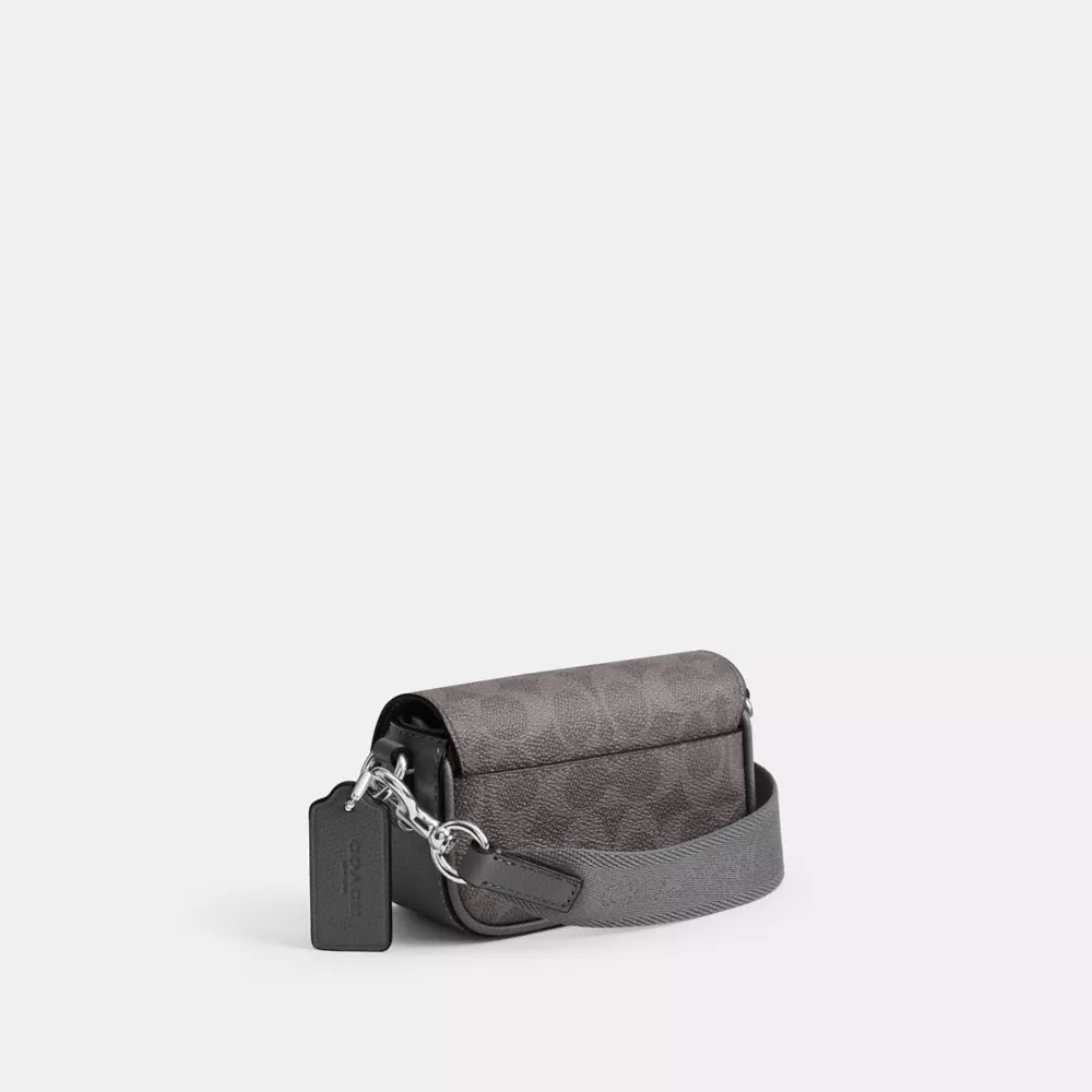 Flap Crossbody BagIn Signature Canvas - Image 2