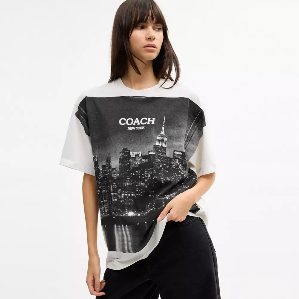 Postcard Relaxed T-Shirt - Image 4