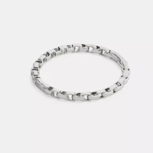 Signature Chain Hinged Bangle