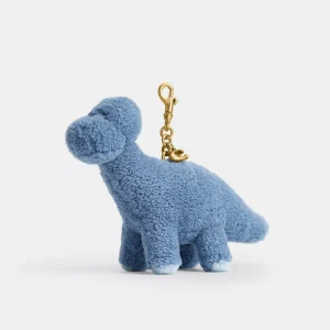 Rexy 10th Birthday Buddy Dinosaur Bag CharmIn Shearling