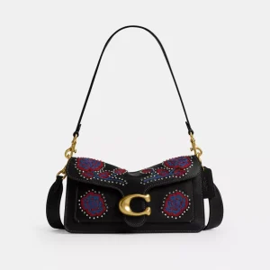 Tabby Shoulder Bag 26With Embroidered Americana