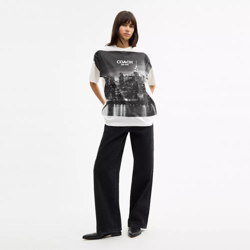 Postcard Relaxed T-Shirt - Image 2