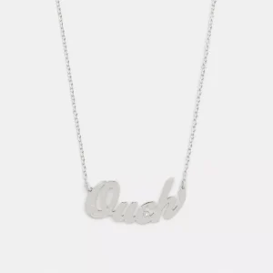 Ouch Nameplate Necklace