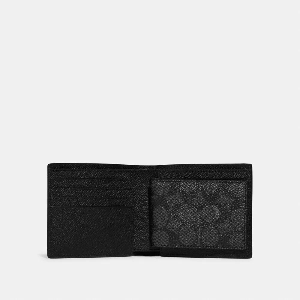 3-In-1 WalletWith Signature Canvas Interior - Image 3