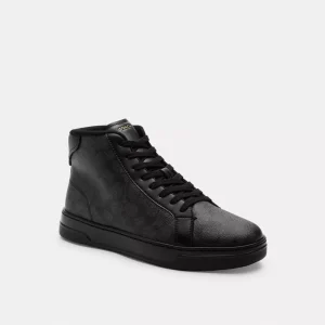 High Line High Top SneakerIn Signature Canvas