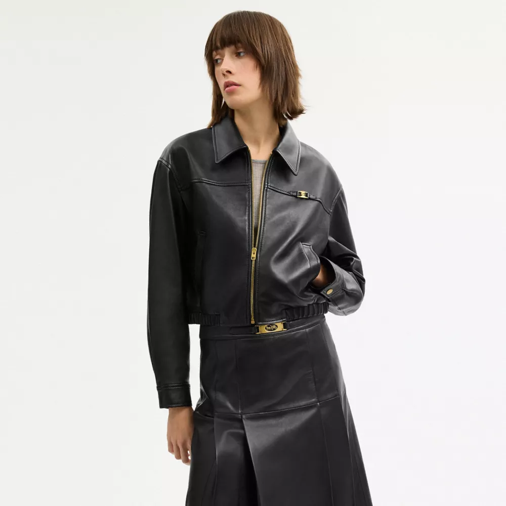 Heritage C Cropped Blouson Jacket - Image 3