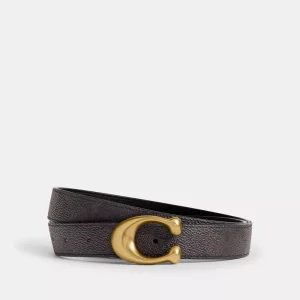Sculpted C Buckle Reversible Belt, 25 Mm