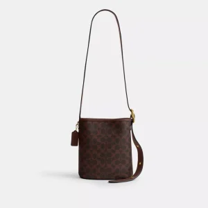 Bleecker Bucket Bag 21In Signature Canvas