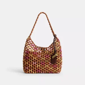 Brooklyn Shoulder Bag 28With Wooden Beading