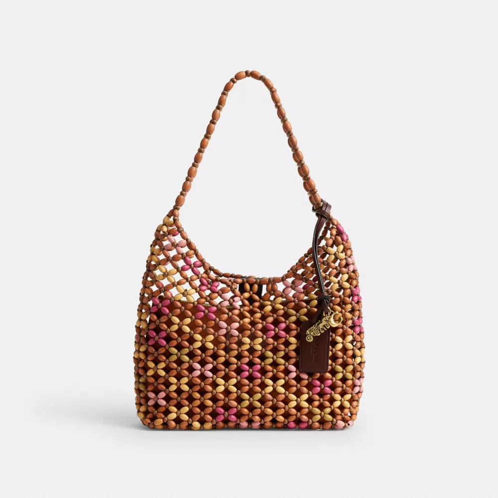 Brooklyn Shoulder Bag 28With Wooden Beading