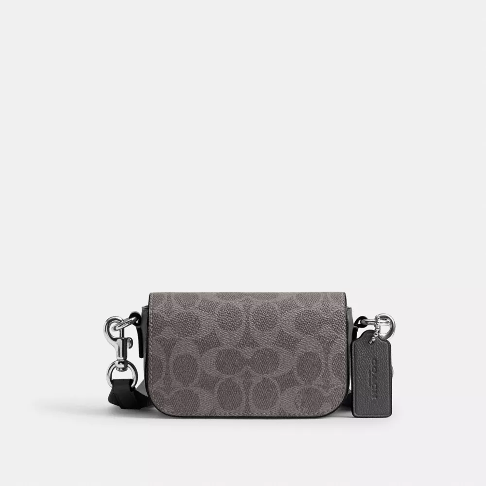 Flap Crossbody BagIn Signature Canvas