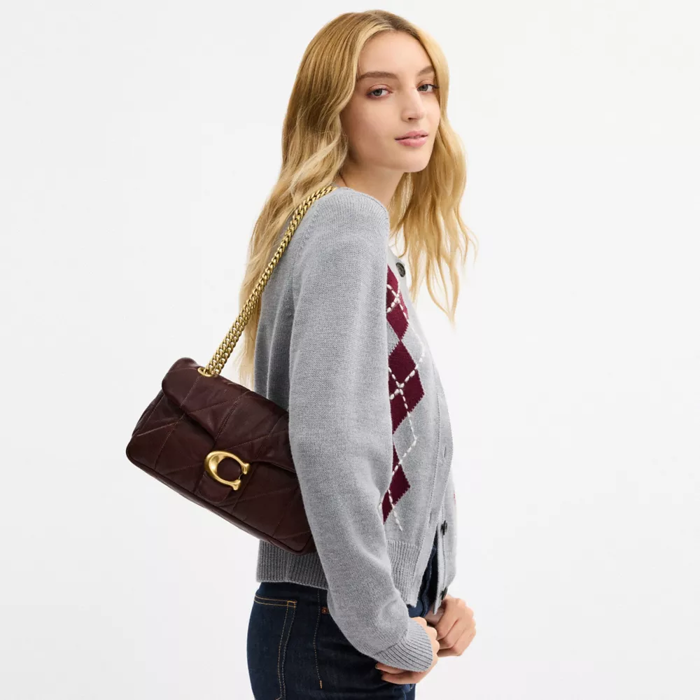 Tabby Shoulder Bag 26With Quilting - Image 11