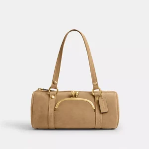 Kisslock Barrel Bag