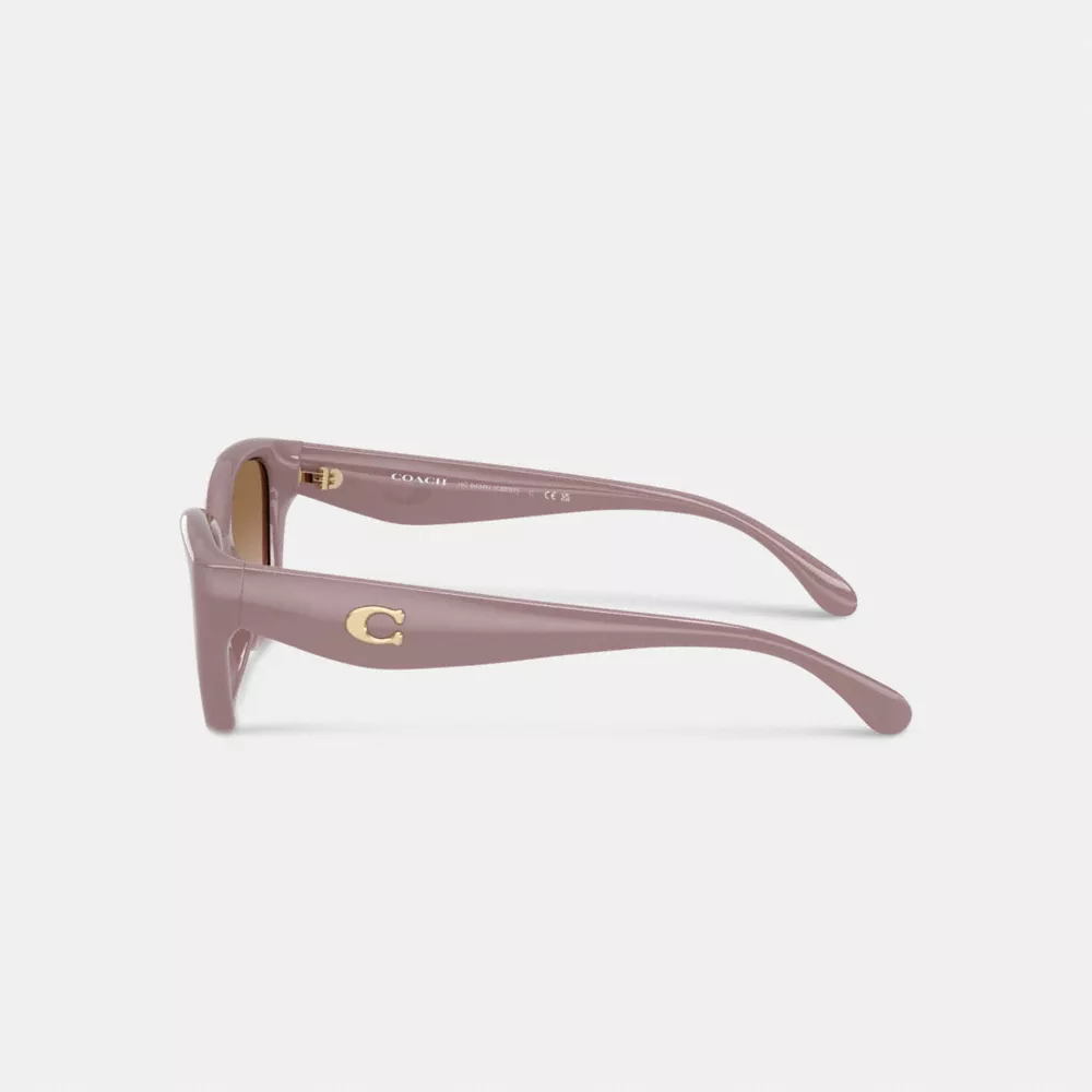 C Hardware Square Cat Eye Sunglasses - Image 3