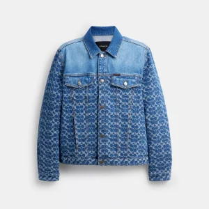 Signature Trucker JacketIn Organic Cotton