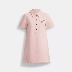 Coach | Brain Dead Short Sleeve Denim Mini Dress